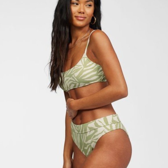 Billabong Jungle Town Low Rider Bikini Bottom Size XL / 14 - Picture 4 of 9